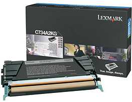 Lexmark toner C734A2KG czarny