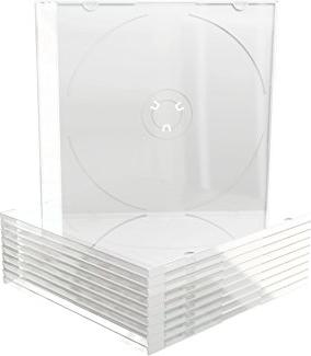 MediaRange CD-Hülle 100 Stück transparent