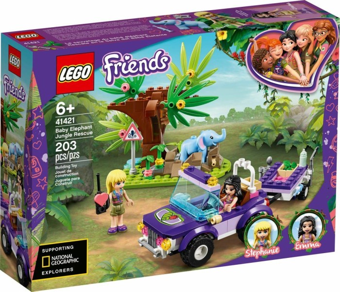 LEGO Friends 41421 LEGO FRIENDS Rettung des Elefantenbabys mit Transporter (41421)