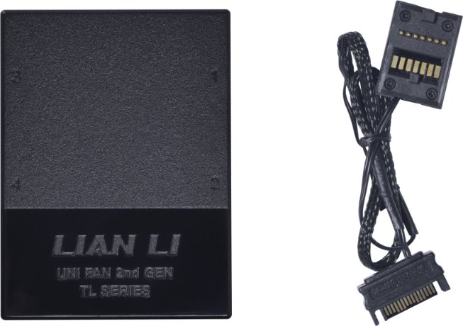 Lian Li Uni Hub Controller für TL-Serie schwarz, Licht- und Lüftersteuerung