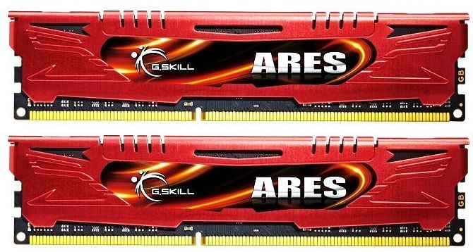 G.Skill Ares DIMM Kit 8GB, DDR3-2133, CL11-11-11-31 (F3-2133C11D-8GAO)