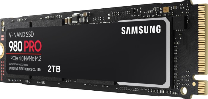 Samsung SSD 980 PRO 2TB, M.2 2280/M-Key/PCIe 4.0 x4