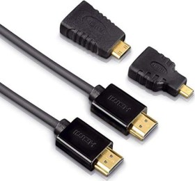 Hama High Speed HDMI Kabel mit Ethernet schwarz 1.5m