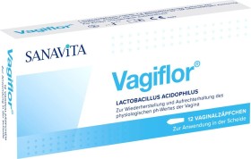 Sanavita Vagiflor Vaginalzäpfchen, 12 Stück