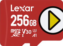 microSDXC 256GB UHS I U3