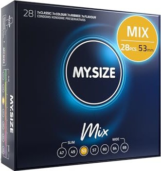 My.Size 53mm Kondom-Mix, 28 sztuk