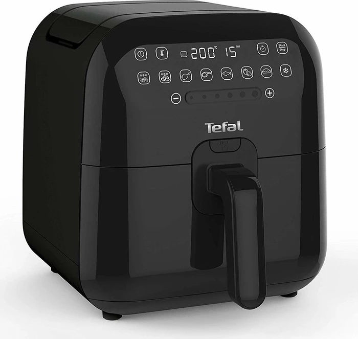 Tefal FX2028 Ultimate Fry Heißluftfritteuse – 1,2 Kg Fassung, 8 Menüs, Touchscreen – Fettfrei Knusprig Braten & Backen