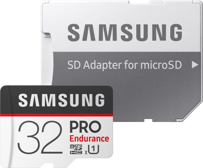 Samsung PRO Endurance R100/W30 microSDHC 32GB Kit, UHS-I U1, Class 10
