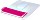 Leitz Leitz Ergo WOW mousepad with palm rest, 260x200mm, pink/white (65170023)