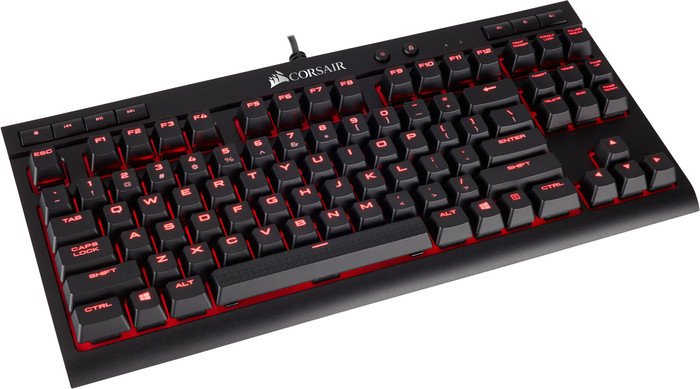 Corsair Gaming K63, LEDs czerwony, MX RED, USB, US