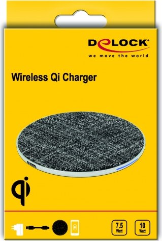 DeLOCK Wireless Qi Charger, USB-C