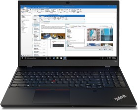 Lenovo ThinkPad T15p G1, Core i7-10850H, 16GB RAM, 512GB SSD, GeForce GTX 1050, DE