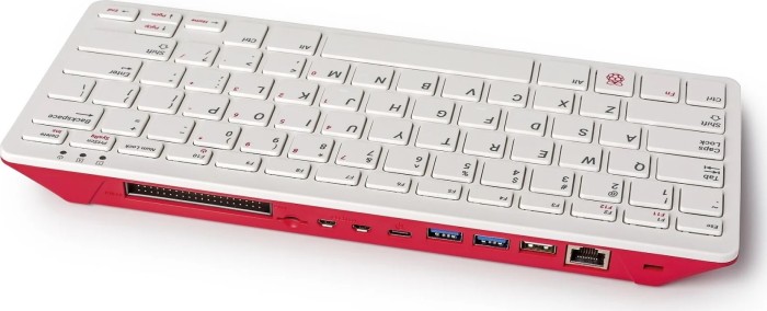 Raspberry Pi 400 Kit, 4GB RAM, DE