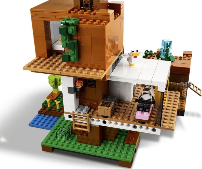 LEGO Minecraft - Nowoczesny domek na drzewie