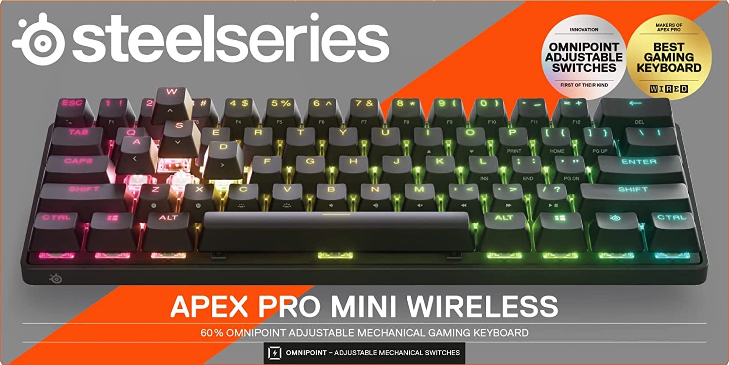 Soldes SteelSeries Apex Pro Mini Wireless 2024 au meilleur prix sur
