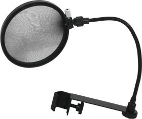 Omnitronic Mikrofon-Popfilter, schwarz