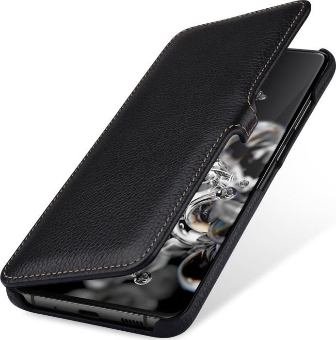 Stilgut Book Type Leather Case Clip für Samsung Galaxy S20 Ultra