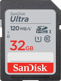 SanDisk Ultra R120 SDHC 32GB, UHS-I U1, Class 10