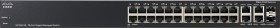 Cisco SG300 Rackmount Gigabit Managed Switch, 26x RJ-45, 2x RJ-45/SFP