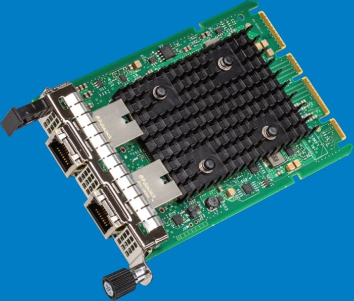 Intel X710-T2L I/O Module, OCP 3.0 SFF, 2x RJ-45, Mezzanine-Modul für OCP 3.0