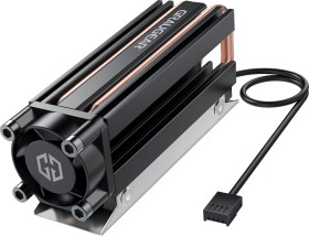 Graugear Heatpipe-Kühler für M.2 2280 SSD, schwarz