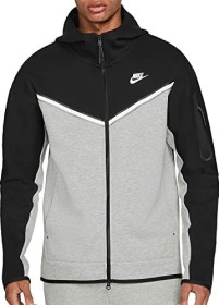 Nike Sportswear Tech Fleece Jacke black/dark grey/heather/white (Herren)