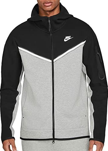 Nike Sportswear Tech polar kurtka black/dark grey/heather/white (męskie)