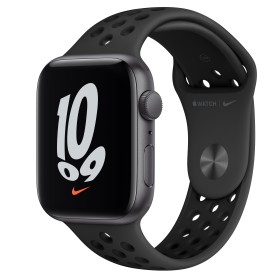 Apple Watch Nike SE (GPS) 44mm space grau mit Sportarmband anthrazit/schwarz