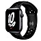 Apple Watch Nike SE (GPS) 44mm space grau mit Sportarmband anthrazit/schwarz (MKQ83FD)