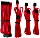 Corsair PSU Cable Kit Type 4 - zestaw startowy - Gen4, czerwony (CP-8920216)
