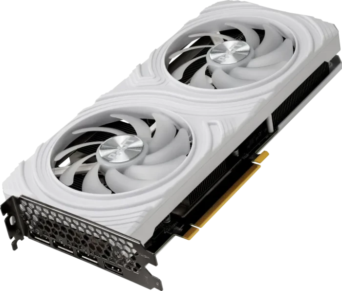 Palit GeForce RTX 4070 White OC, 12GB GDDR6, HDMI, 3x DP Palit GeForce RTX 4070 White OC, 12GB GDDR6, HDMI, 3x DP