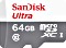 SanDisk Ultra R100 microSDXC 64GB, UHS-I, Class 10 (SDSQUNR-064G-GN3MN)