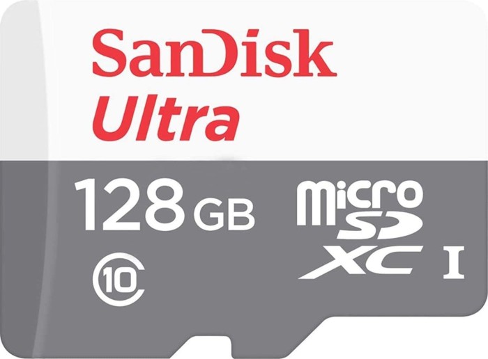 SanDisk Ultra R100 microSDXC 128GB Kit, UHS-I, Class 10