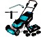 Makita DLM530PT4 cordless lawn mower incl. 4 Batteries 5.0Ah
