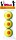 Wilson Roland Garros mini Jumbo Tennisball żółty, sztuk 3 (WRT1416YD)