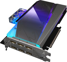 GIGABYTE AORUS GeForce RTX 3080 Xtreme Waterforce WB 10G (Rev. 1.0), 10GB GDDR6X, 3x HDMI, 3x DP (GV-N3080AORUSX WB-10GD)