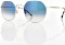 Ray-Ban RB3565 Jack 53mm polished silver/blue (RB3565-003/3F)