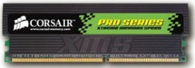 Corsair XMS Pro Series DIMM Kit 1GB, DDR-400, CL2-3-3-6