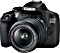 Canon EOS 2000D z obiektywem EF-S 18-55mm IS II i EF 75-300mm (2728C017)