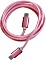 Peter Jäckel Fashion Cable USB-A/Apple Lightning 3.0m rosa (18639)