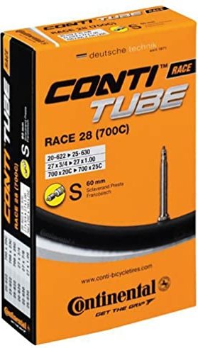 1x Conti Tube Race 28 SV 700C Continental Fahrradschlauch /Schlauch 28 SV 60mm 