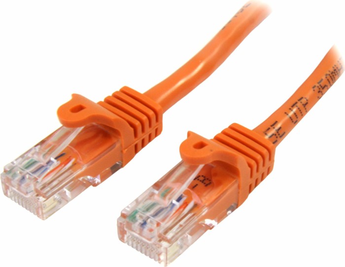StarTech RNS PVC kabel patch, Cat5e, U/UTP, RJ-45/RJ-45, 7m, pomarańczowy