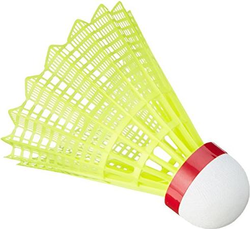 Victor Badmintonbälle Nylon Shuttle 3000 Platin 6er Dose weiß oder gelb