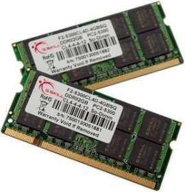 SQ Series SO DIMM Kit 4GB DDR2 667