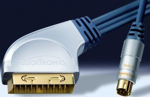Clicktronic HC8 SCART/przewód S-Video 1.5m