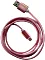 Peter Jäckel Fashion Cable USB-A/Micro-USB 1.5m rosa (15673)