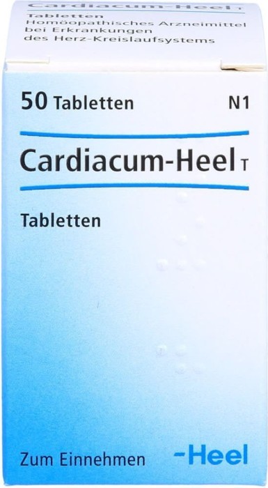 Heel Cardiacum Heel T Tabletten, 50 Stück