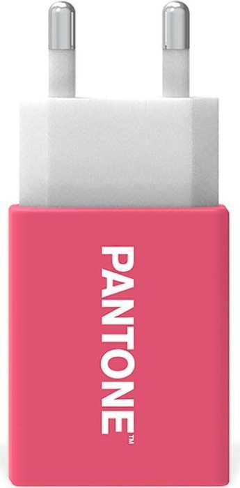 Celly Pantone Wall Charger USB weiß/pink