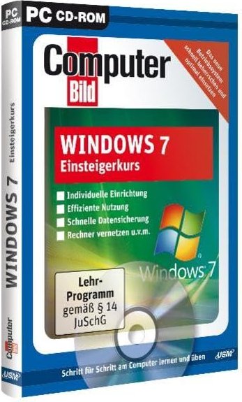 S.A.D. Computer Bild: Windows 7 Einsteigerkurs (deutsch) (PC)