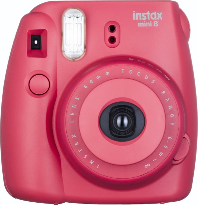 Fujifilm instax mini 8 czerwony z 10 nagrania